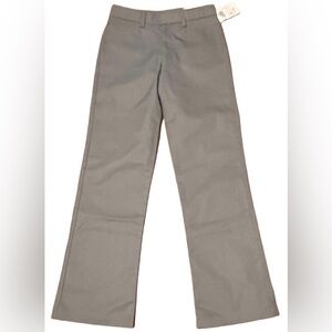 Girls Gray School Uniform Pants